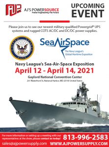 Ajs Power Souce Events, Navy Show, Sea Air Space, Ajs Power Source, Military Power Supply