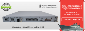 Ruggedized UPS - Rugged UPS - 1500 va BackPlane UPS | Ruggedized Uninterruptible Power Supply - Rugged Uninterruptible Power Supply