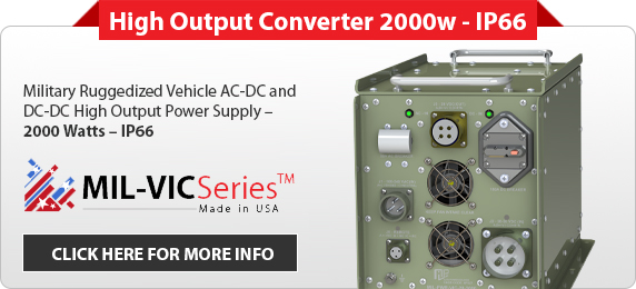 MIL-VIC-High Output Converter 2000w - IP66