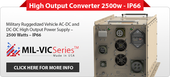 MIL-VIC-High Output Converter 2500w - IP66
